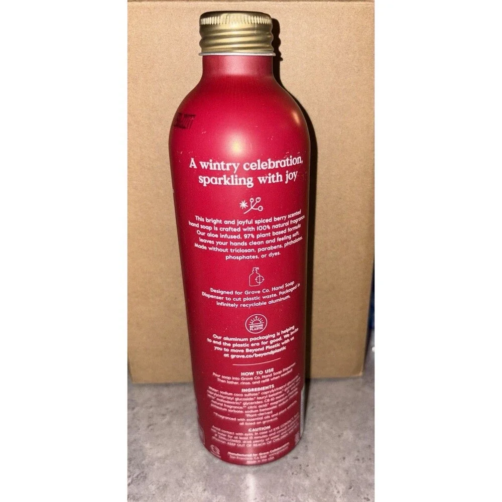Grove Co. Hydrating Hand Soap Limited Edition Spiced Berry 13oz